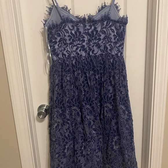 Eliza J blue lace appliqué dress - Picture 7 of 7